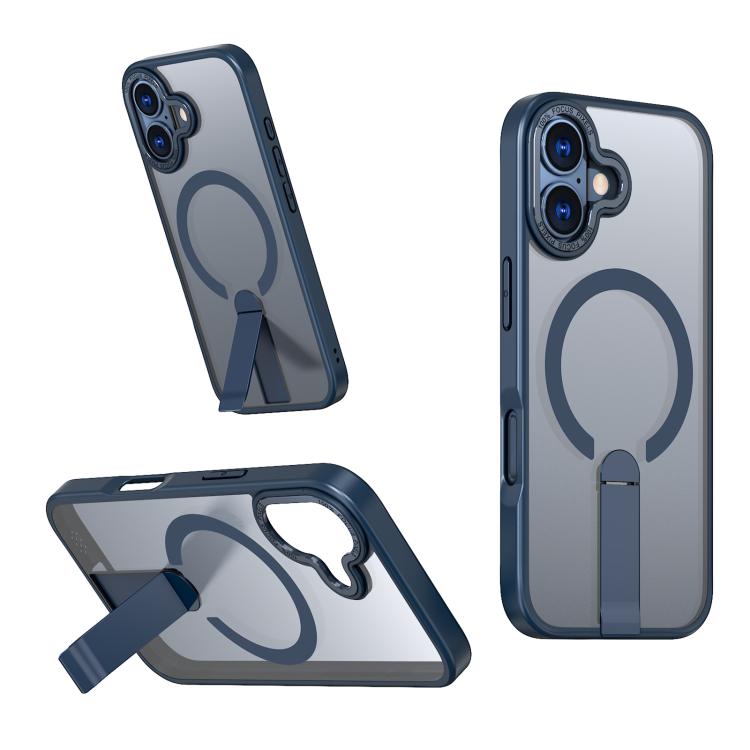 Star Shine Series TPU + PC MagSafe Phone Case with Fold Holder