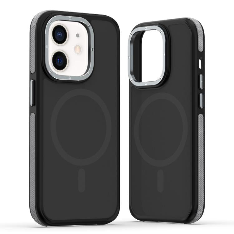 Dual-Color Skin Feel MagSafe Phone Case, For iPhone 13 Pro, For iPhone 12 / 12 Pro, For iPhone 12 Pro Max, For iPhone 11