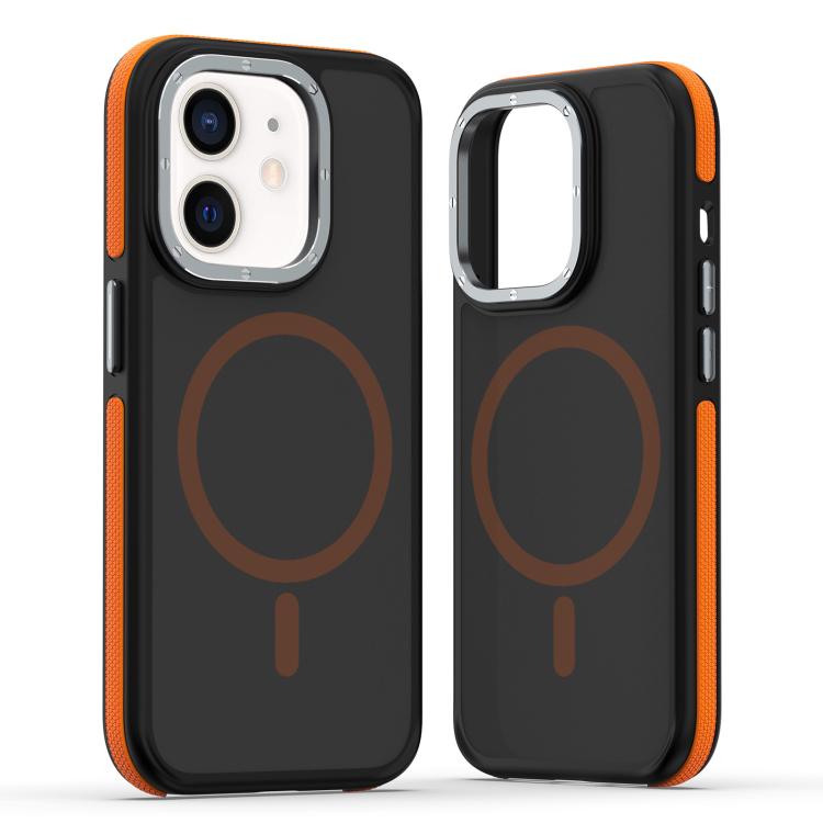 Dual-Color Skin Feel MagSafe Phone Case, For iPhone 13 Pro, For iPhone 12 / 12 Pro, For iPhone 12 Pro Max, For iPhone 11