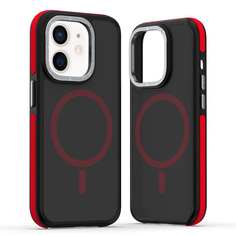 Dual-Color Skin Feel MagSafe Phone Case, For iPhone 13 Pro, For iPhone 12 / 12 Pro, For iPhone 12 Pro Max, For iPhone 11