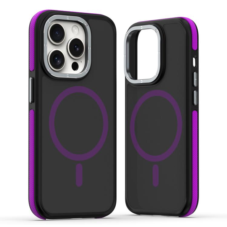 Dual-Color Skin Feel MagSafe Phone Case, For iPhone 13 Pro, For iPhone 12 / 12 Pro, For iPhone 12 Pro Max, For iPhone 11