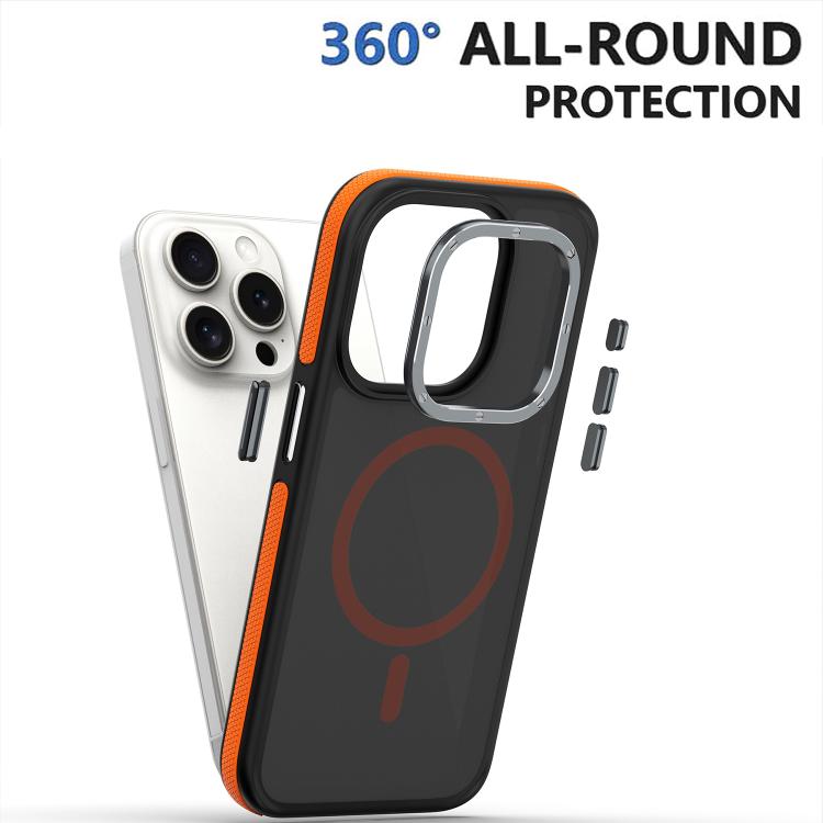 Dual-Color Skin Feel MagSafe Phone Case, For iPhone 13 Pro, For iPhone 12 / 12 Pro, For iPhone 12 Pro Max, For iPhone 11