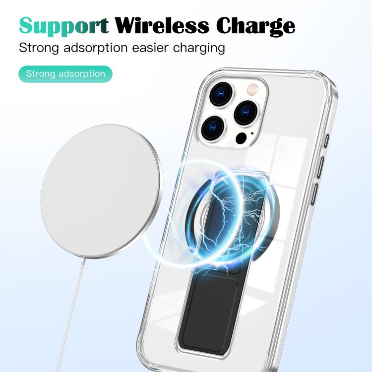 Clear Wristband Holder MagSafe Phone Case, For iPhone 15 Pro Max, For iPhone 15 Pro, For iPhone 15 Plus / 14 Plus, For iPhone 15