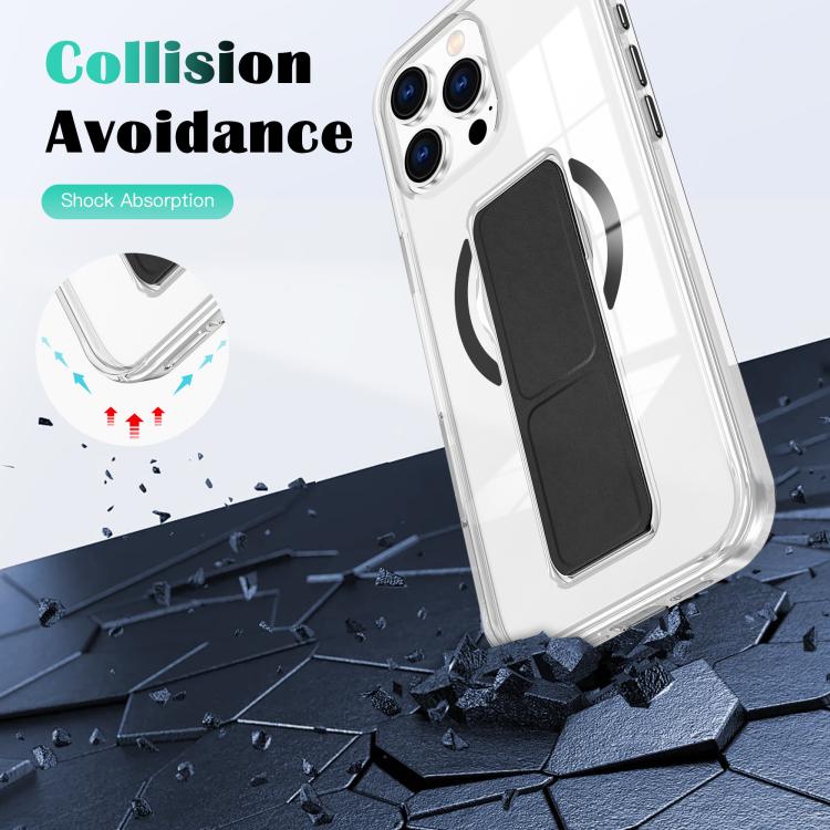 Clear Wristband Holder MagSafe Phone Case, For iPhone 15 Pro Max, For iPhone 15 Pro, For iPhone 15 Plus / 14 Plus, For iPhone 15