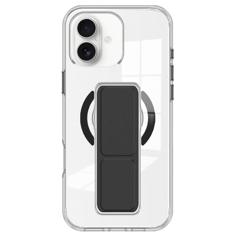 Clear Wristband Holder MagSafe Phone Case, For iPhone 16 Pro Max, For iPhone 16 Pro, For iPhone 16 Plus, For iPhone 16