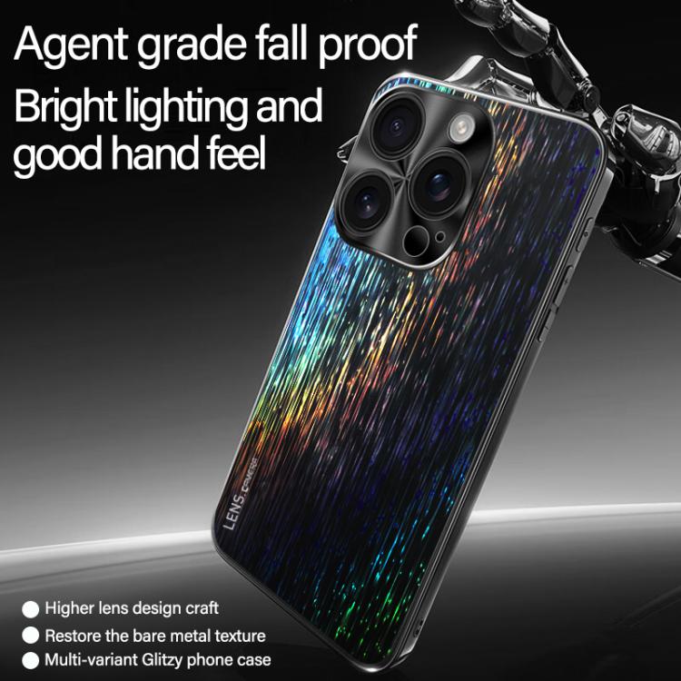Dazzling Acrylic Shockproof Phone Case, For iPhone 16 Pro Max, For iPhone 16 Pro, For iPhone 16 Plus, For iPhone 16