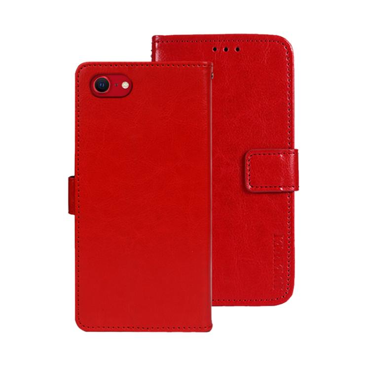 idewei Crazy Horse Texture Leather Phone Case, For iPhone 16e