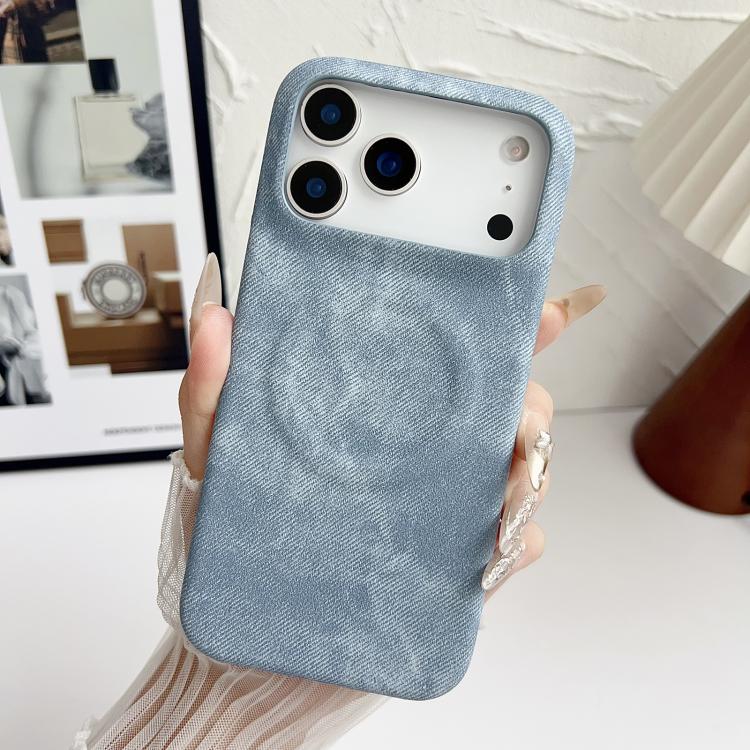 Denim MagSafe Magnetic PC + PU Phone Case, For iPhone 17 Pro Max, For iPhone 17 Pro, For iPhone 17, For iPhone 17 Air, For iPhone 16 Pro Max, For iPhone 16 Pro