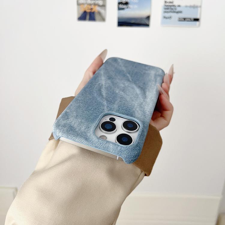 Denim MagSafe Magnetic PC + PU Phone Case, For iPhone 16 Plus, For iPhone 16, For iPhone 15 Pro Max, For iPhone 15 Pro, For iPhone 15 Plus, For iPhone 15