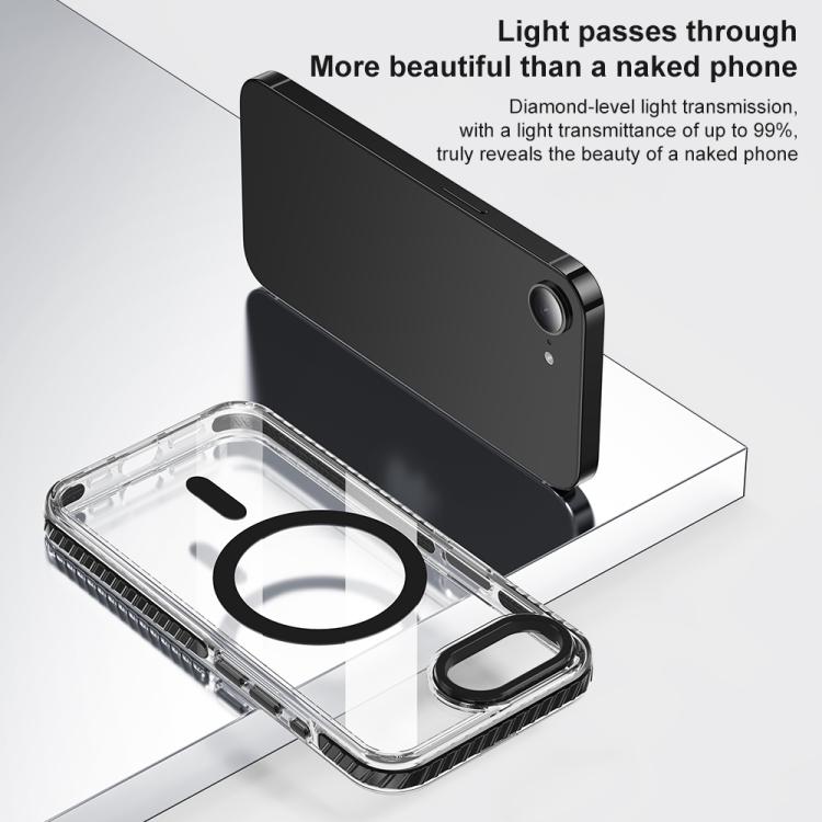 Airbag TPU + TPE+ PC Clear MagSafe Phone Case, For iPhone 16e
