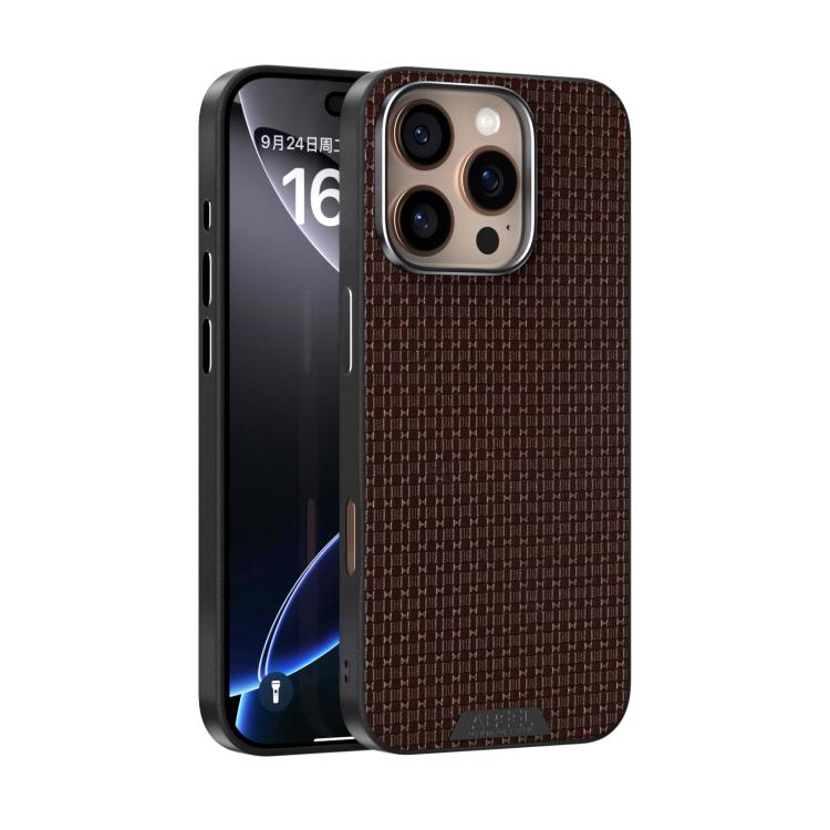 ABEEL Ruyi Pattern 6D Micro Relief MagSafe Leather Phone Case, For iPhone 17 Pro Max, For iPhone 17 Pro, For iPhone 17, For iPhone 17 Air, For iPhone 16e, For iPhone 16 Pro Max