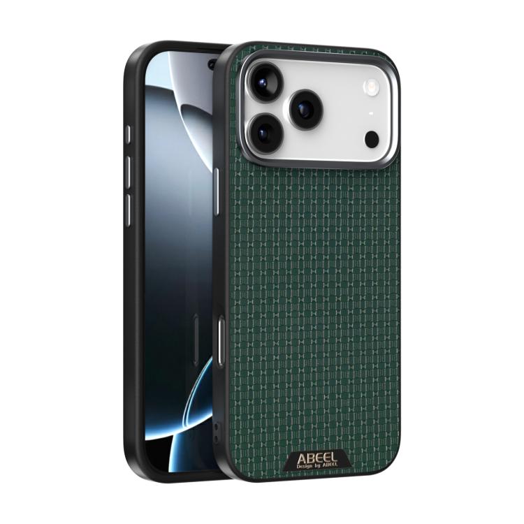 ABEEL Ruyi Pattern 6D Micro Relief MagSafe Leather Phone Case, For iPhone 17 Pro Max, For iPhone 17 Pro, For iPhone 17, For iPhone 17 Air, For iPhone 16e, For iPhone 16 Pro Max