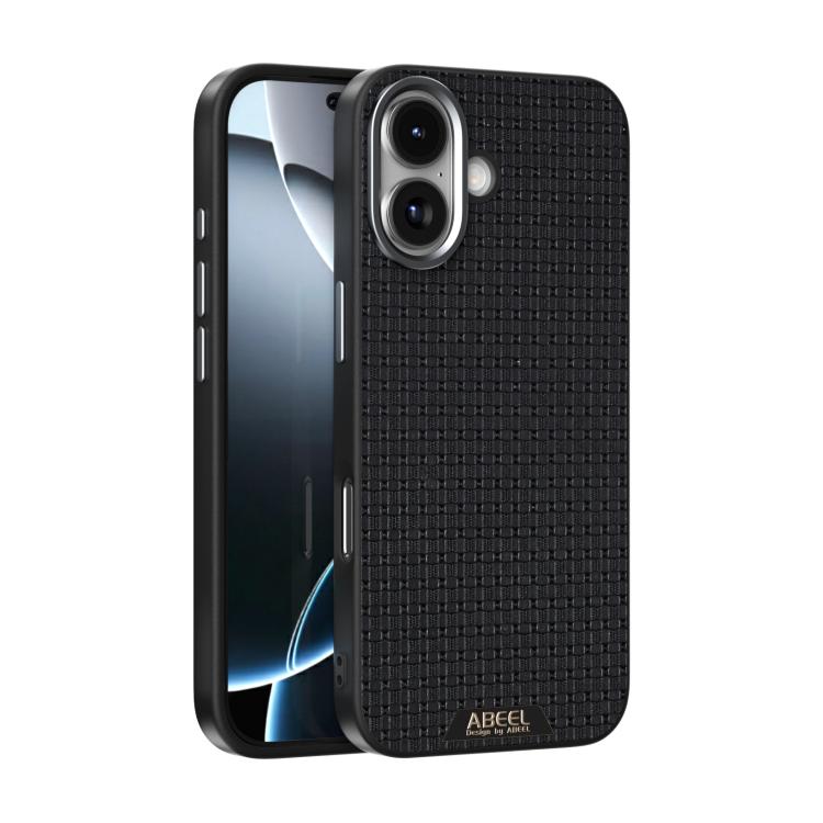 ABEEL Ruyi Pattern 6D Micro Relief MagSafe Leather Phone Case, For iPhone 17 Pro Max, For iPhone 17 Pro, For iPhone 17, For iPhone 17 Air, For iPhone 16e, For iPhone 16 Pro Max