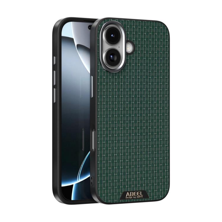ABEEL Ruyi Pattern 6D Micro Relief MagSafe Leather Phone Case, For iPhone 17 Pro Max, For iPhone 17 Pro, For iPhone 17, For iPhone 17 Air, For iPhone 16e, For iPhone 16 Pro Max