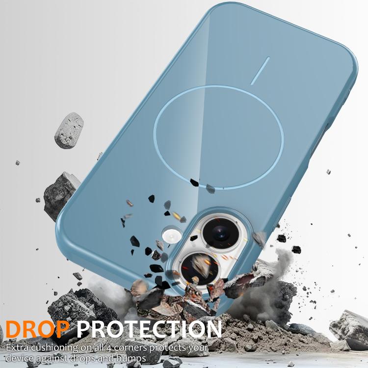 Glossy TPU Shockproof MagSafe Phone Case with Lanyard, For iPhone 16, For iPhone 15 Pro Max, For iPhone 15 Pro, For iPhone 15 Plus