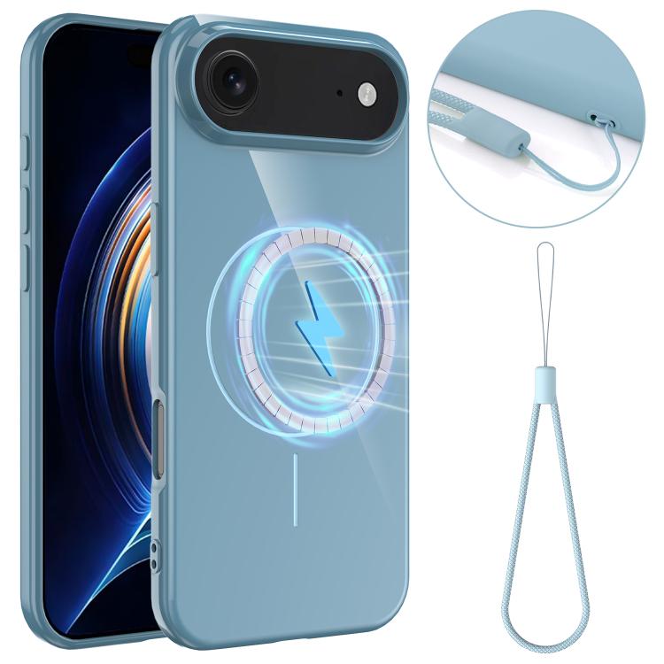 Glossy TPU Shockproof MagSafe Phone Case with Lanyard, For iPhone 17 Pro Max, For iPhone 17 Pro, For iPhone 17, For iPhone 17 Air