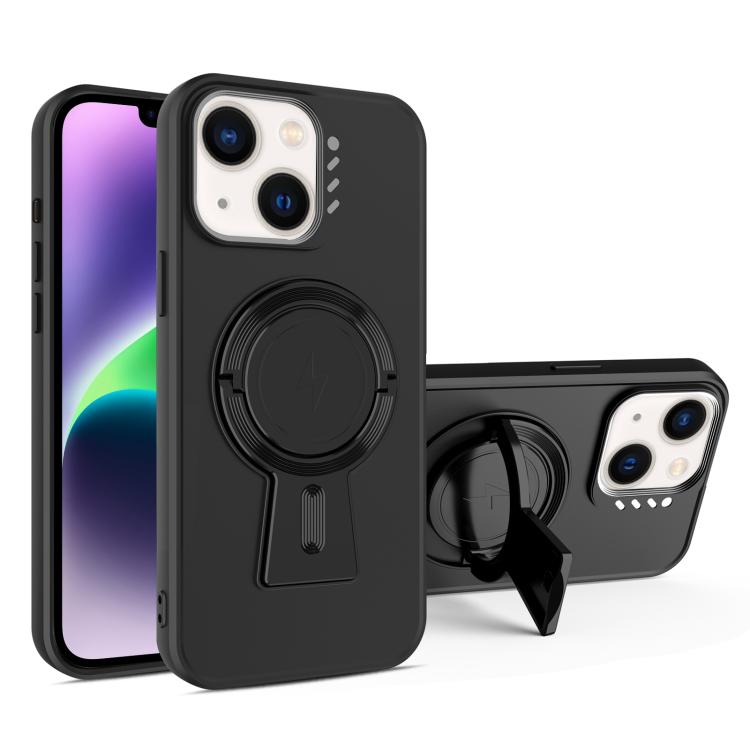 Y-shape Holder MagSafe Rugged Shockproof Phone Case, For iPhone 14 Plus, For iPhone 14, For iPhone 14 Pro, For iPhone 14 Pro Max