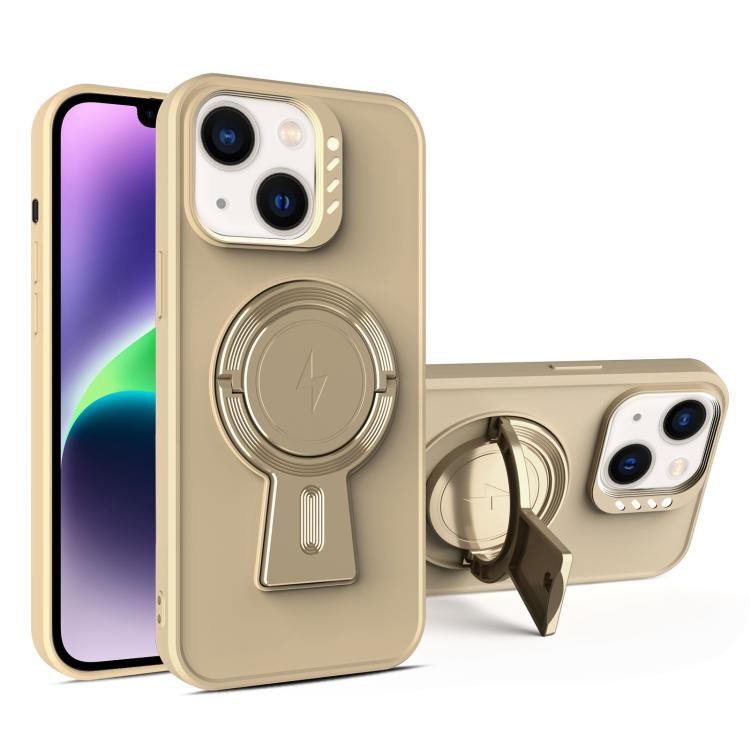 Y-shape Holder MagSafe Rugged Shockproof Phone Case, For iPhone 14 Plus, For iPhone 14, For iPhone 14 Pro, For iPhone 14 Pro Max