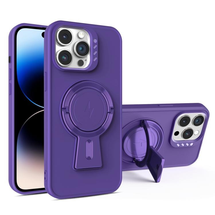 Y-shape Holder MagSafe Rugged Shockproof Phone Case, For iPhone 14 Plus, For iPhone 14, For iPhone 14 Pro, For iPhone 14 Pro Max