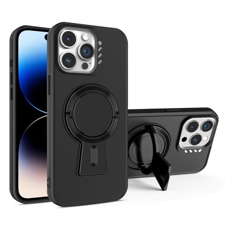 Y-shape Holder MagSafe Rugged Shockproof Phone Case, For iPhone 14 Plus, For iPhone 14, For iPhone 14 Pro, For iPhone 14 Pro Max