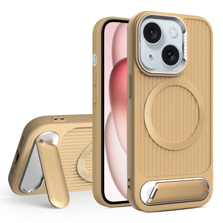 Vertical Lines Invisible Flat Holder MagSafe Phone Case, For iPhone 15 Pro Max, For iPhone 15 Pro, For iPhone 15 Plus, For iPhone 15