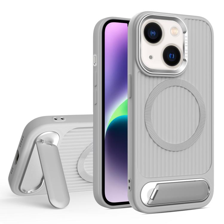 Vertical Lines Invisible Flat Holder MagSafe Phone Case, For iPhone 14 Plus, For iPhone 14, For iPhone 14 Pro, For iPhone 14 Pro Max