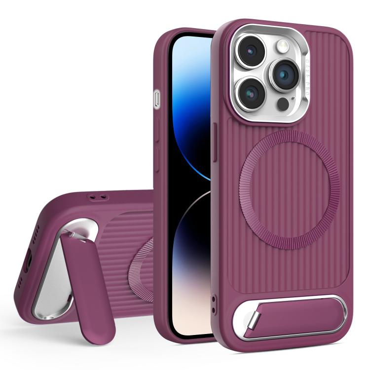 Vertical Lines Invisible Flat Holder MagSafe Phone Case, For iPhone 14 Pro, For iPhone 14 Pro Max, For iPhone 13 Pro Max, For iPhone 13 Pro, For iPhone 13