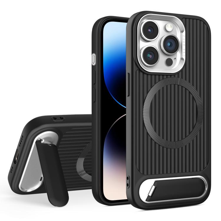Vertical Lines Invisible Flat Holder MagSafe Phone Case, For iPhone 14 Pro, For iPhone 14 Pro Max, For iPhone 13 Pro Max, For iPhone 13 Pro, For iPhone 13