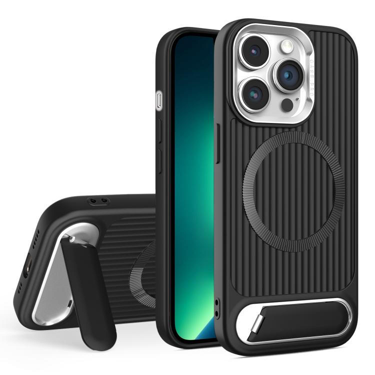 Vertical Lines Invisible Flat Holder MagSafe Phone Case, For iPhone 14 Pro, For iPhone 14 Pro Max, For iPhone 13 Pro Max, For iPhone 13 Pro, For iPhone 13