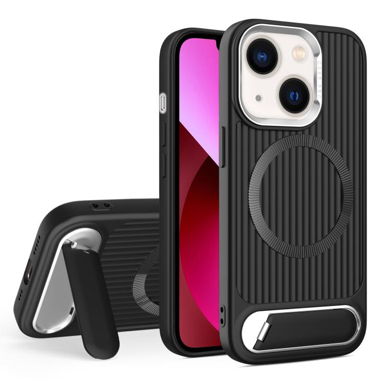 Vertical Lines Invisible Flat Holder MagSafe Phone Case, For iPhone 14 Pro, For iPhone 14 Pro Max, For iPhone 13 Pro Max, For iPhone 13 Pro, For iPhone 13