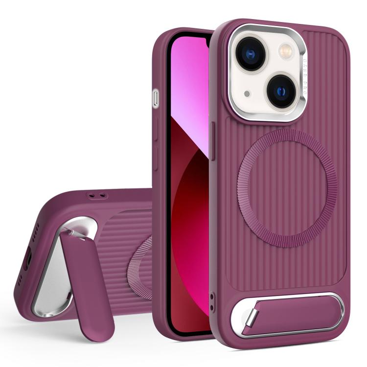 Vertical Lines Invisible Flat Holder MagSafe Phone Case, For iPhone 14 Pro, For iPhone 14 Pro Max, For iPhone 13 Pro Max, For iPhone 13 Pro, For iPhone 13