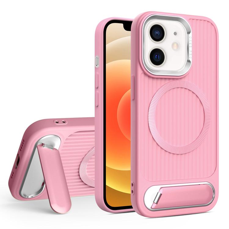 Vertical Lines Invisible Flat Holder MagSafe Phone Case, For iPhone 13 Pro Max, For iPhone 13 Pro, For iPhone 13, For iPhone 12