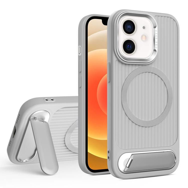 Vertical Lines Invisible Flat Holder MagSafe Phone Case, For iPhone 13 Pro Max, For iPhone 13 Pro, For iPhone 13, For iPhone 12