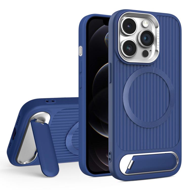 Vertical Lines Invisible Flat Holder MagSafe Phone Case, For iPhone 12 Pro Max, For iPhone 12 Pro, For iPhone 11 Pro Max, For iPhone 11