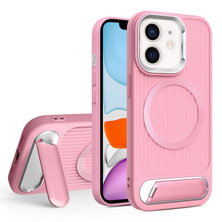 Vertical Lines Invisible Flat Holder MagSafe Phone Case, For iPhone 12 Pro Max, For iPhone 12 Pro, For iPhone 11 Pro Max, For iPhone 11