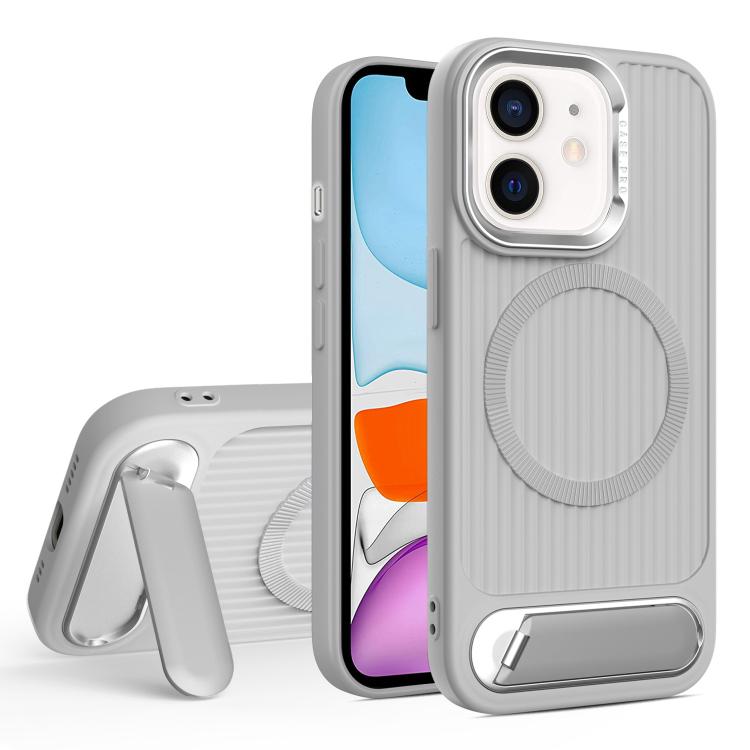 Vertical Lines Invisible Flat Holder MagSafe Phone Case, For iPhone 12 Pro Max, For iPhone 12 Pro, For iPhone 11 Pro Max, For iPhone 11