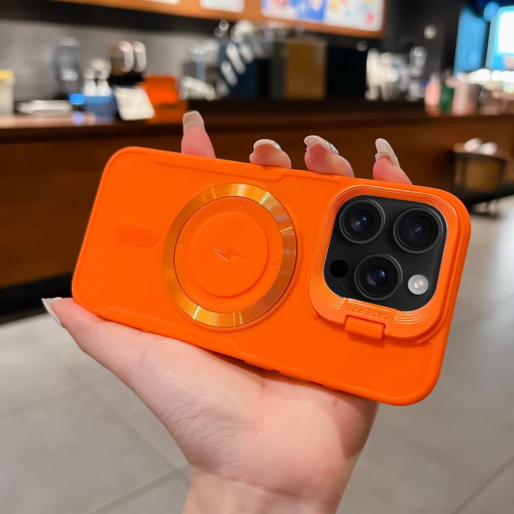 Lens Frame Holder Blade MagSafe Phone Case, For iPhone 16 Pro Max, For iPhone 16 Pro, For iPhone 16 Plus, For iPhone 16