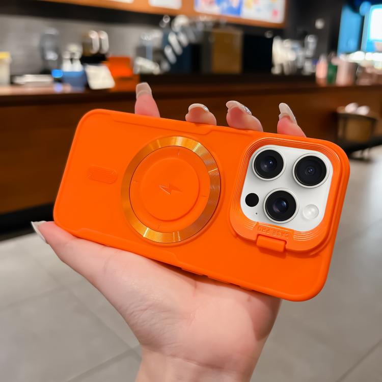 Lens Frame Holder Blade MagSafe Phone Case, For iPhone 15 Pro Max, For iPhone 15 Pro, For iPhone 15 Plus, For iPhone 15