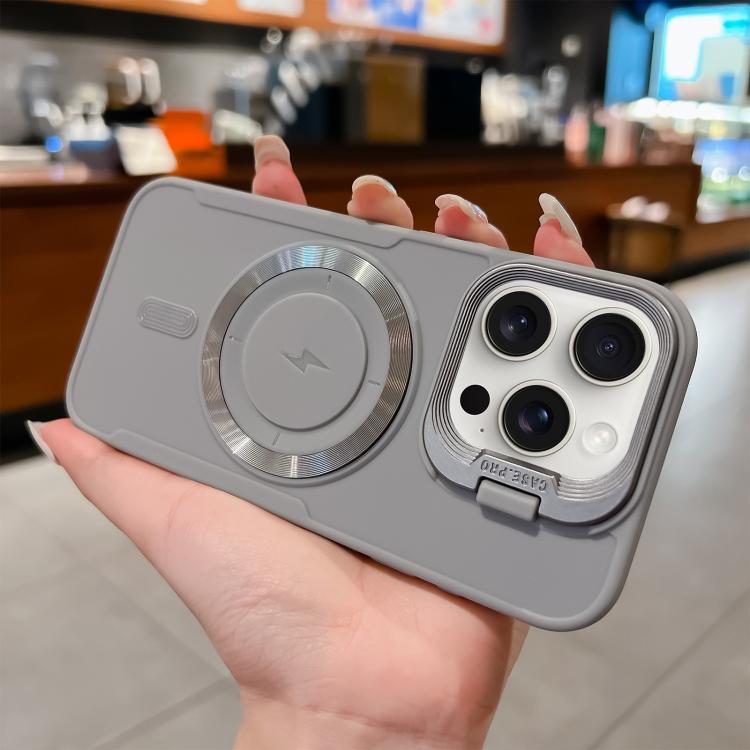 Lens Frame Holder Blade MagSafe Phone Case, For iPhone 15 Pro Max, For iPhone 15 Pro, For iPhone 15 Plus, For iPhone 15