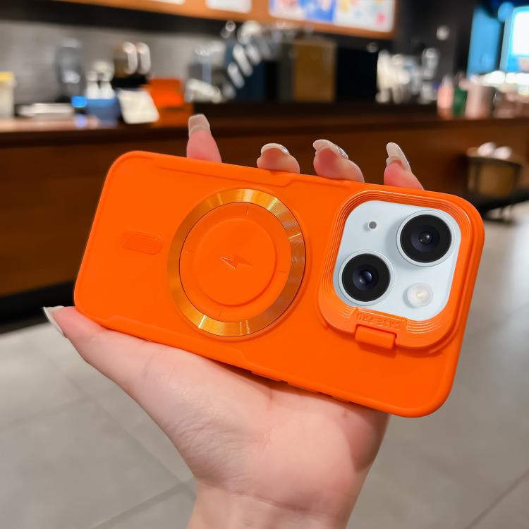 Lens Frame Holder Blade MagSafe Phone Case, For iPhone 15 Pro Max, For iPhone 15 Pro, For iPhone 15 Plus, For iPhone 15