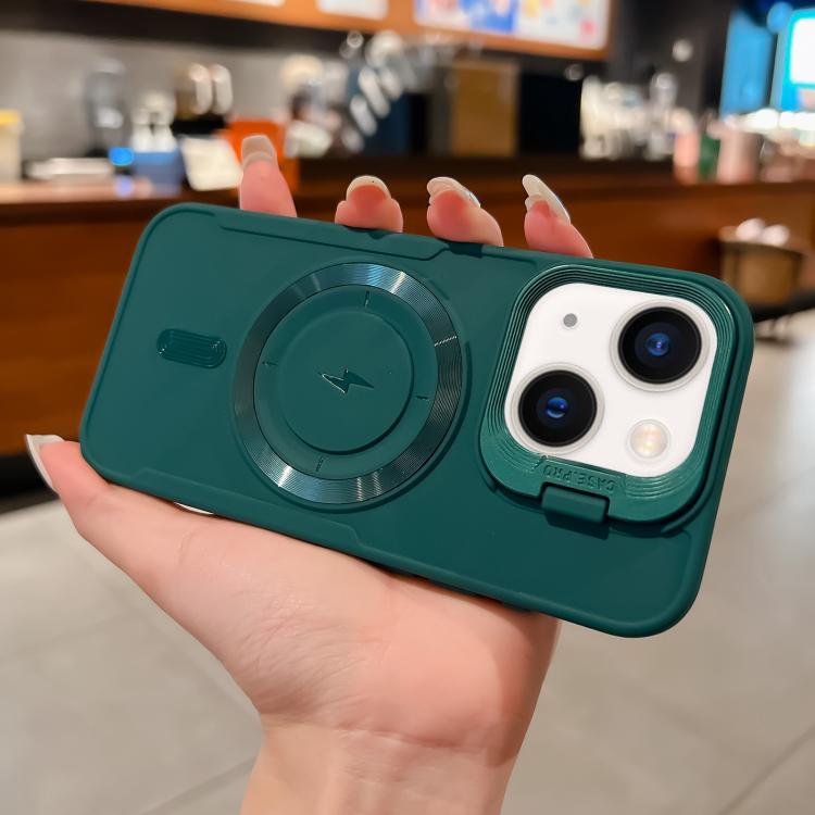 Lens Frame Holder Blade MagSafe Phone Case, For iPhone 14 Plus, For iPhone 14, For iPhone 14 Pro, For iPhone 14 Pro Max