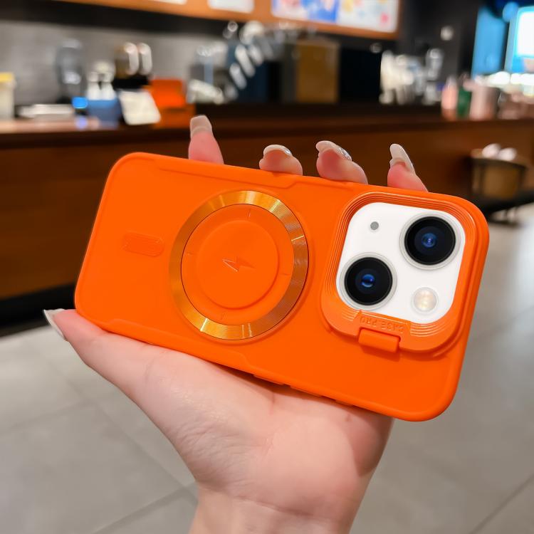 Lens Frame Holder Blade MagSafe Phone Case, For iPhone 14 Plus, For iPhone 14, For iPhone 14 Pro, For iPhone 14 Pro Max