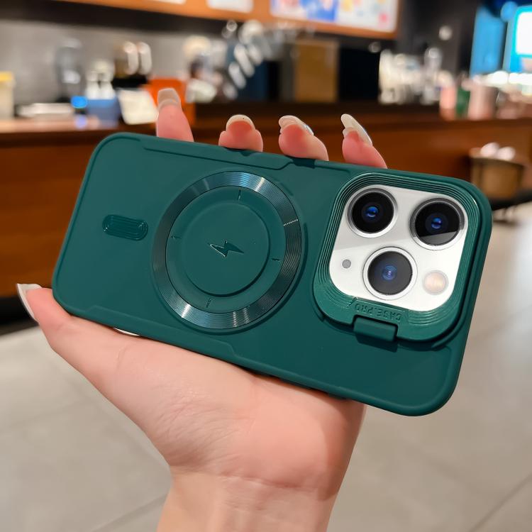 Lens Frame Holder Blade MagSafe Phone Case, For iPhone 12 Pro Max, For iPhone 12 Pro, For iPhone 11 Pro Max, For iPhone 11