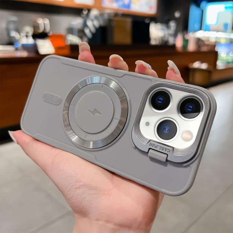 Lens Frame Holder Blade MagSafe Phone Case, For iPhone 12 Pro Max, For iPhone 12 Pro, For iPhone 11 Pro Max, For iPhone 11