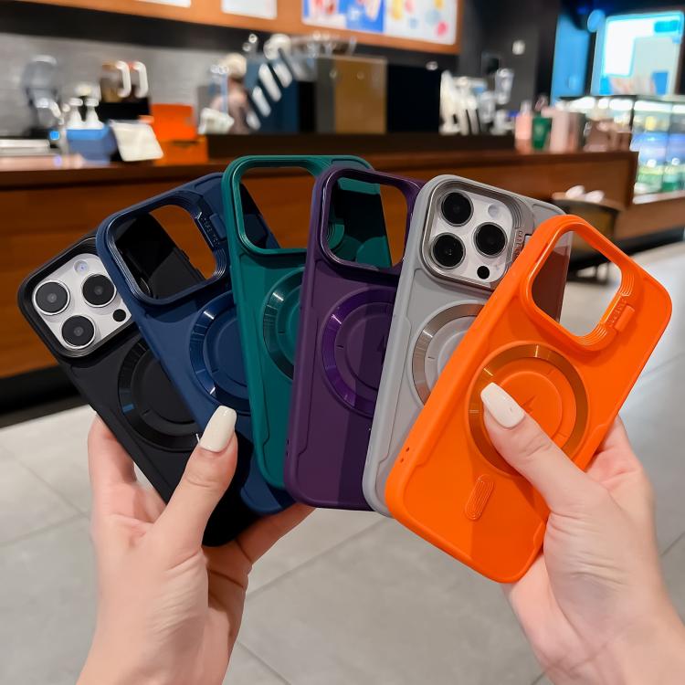 Lens Frame Holder Blade MagSafe Phone Case, For iPhone 15 Pro Max, For iPhone 15 Pro, For iPhone 15 Plus, For iPhone 15