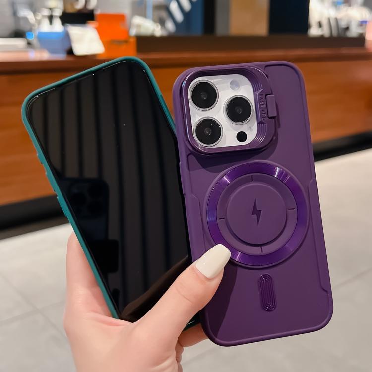 Lens Frame Holder Blade MagSafe Phone Case, For iPhone 12 Pro Max, For iPhone 12 Pro, For iPhone 11 Pro Max, For iPhone 11