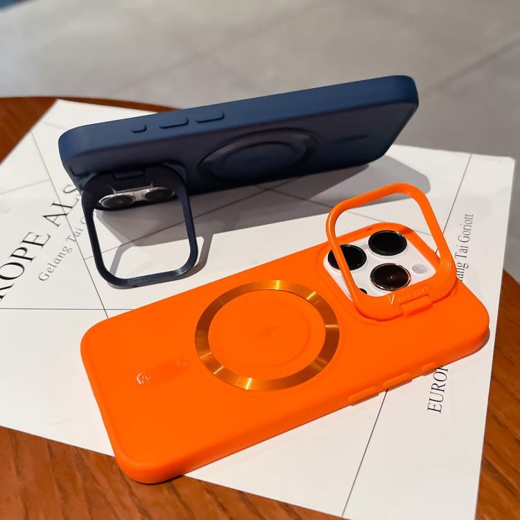 Lens Frame Holder Blade MagSafe Phone Case, For iPhone 15 Pro Max, For iPhone 15 Pro, For iPhone 15 Plus, For iPhone 15