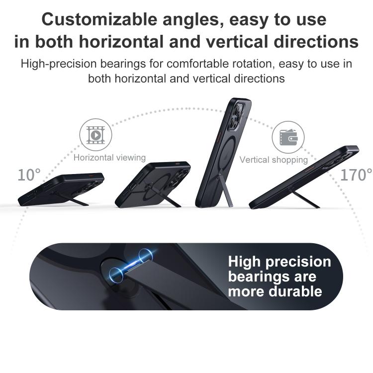 Rotating Bar Holder Magnetic MagSafe Phone Case, For iPhone 12 Pro Max, For iPhone 12 Pro