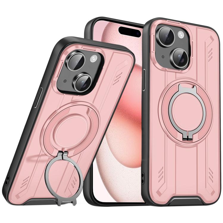 Rotating Ring Holder Magnetic MagSafe Phone Case, For iPhone 15, For iPhone 14 Plus, For iPhone 14, For iPhone 14 Pro