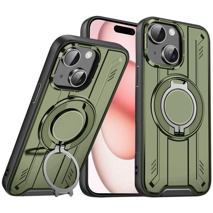 Rotating Ring Holder Magnetic MagSafe Phone Case, For iPhone 15, For iPhone 14 Plus, For iPhone 14, For iPhone 14 Pro